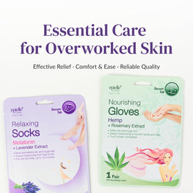 Epielle home pampering set arranged for a relaxing self-care routine.