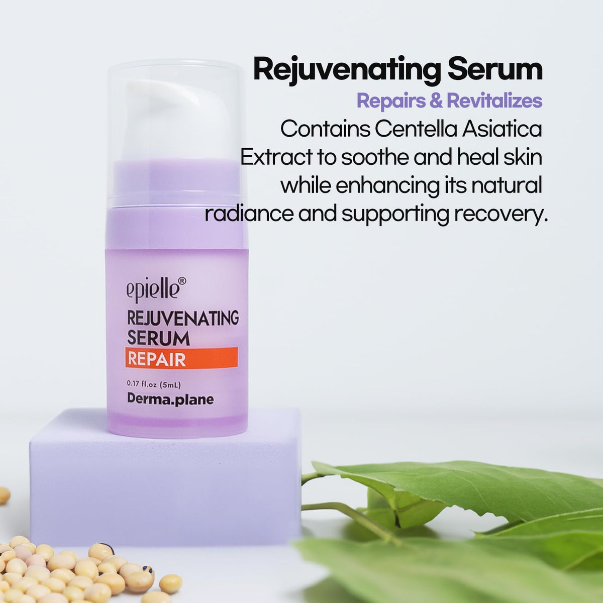 Epielle Hydrating Mask locking in moisture after dermaplaning for comfort.
