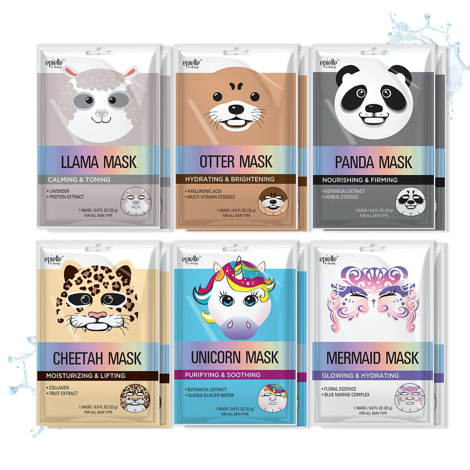 Epielle Mystical Safari Puppy mask for hydrating skincare routine