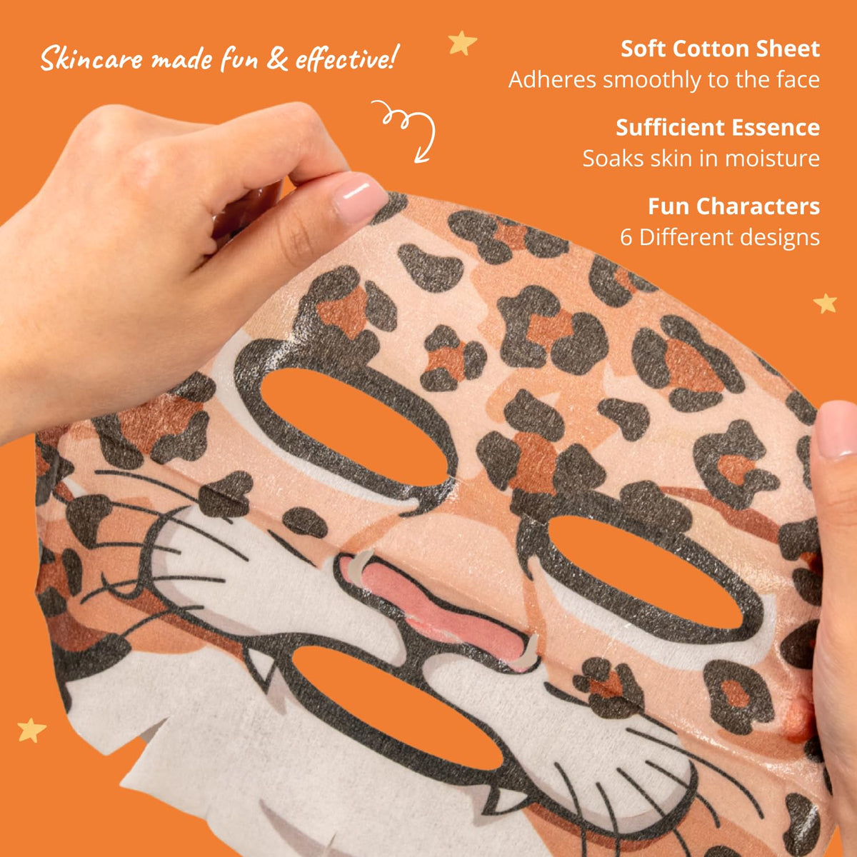 Epielle Mystical Safari Tiger mask for brightening and nourishing care