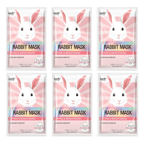 Epielle Rabbit Character Mask pack front view highlighting hydration