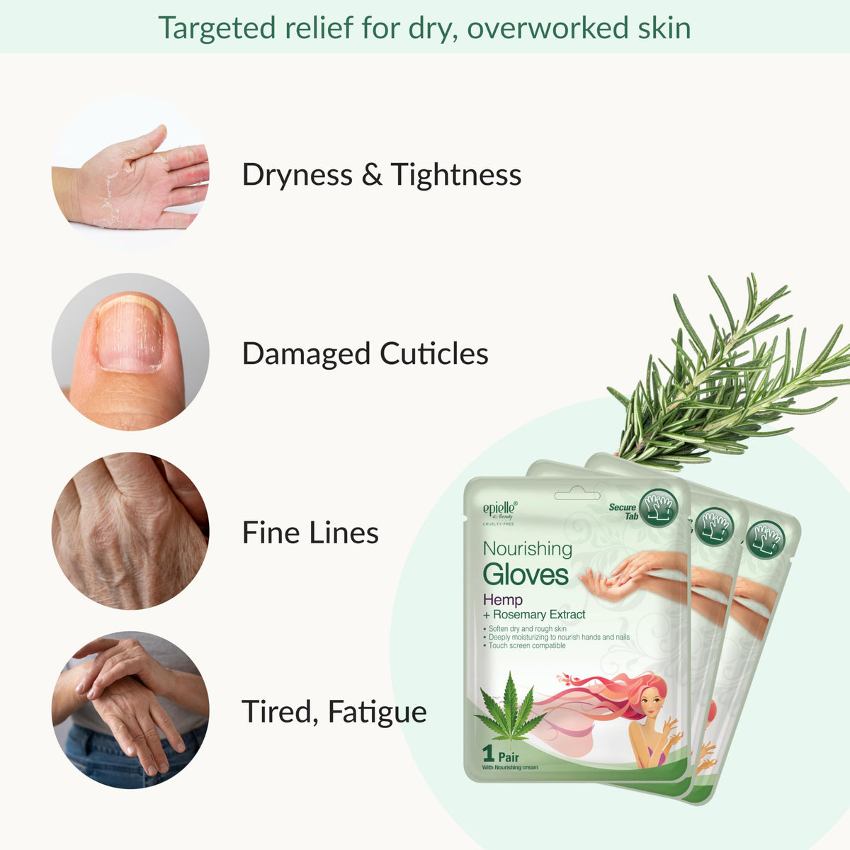 Epielle spa at home treatment scene for luxurious hand care