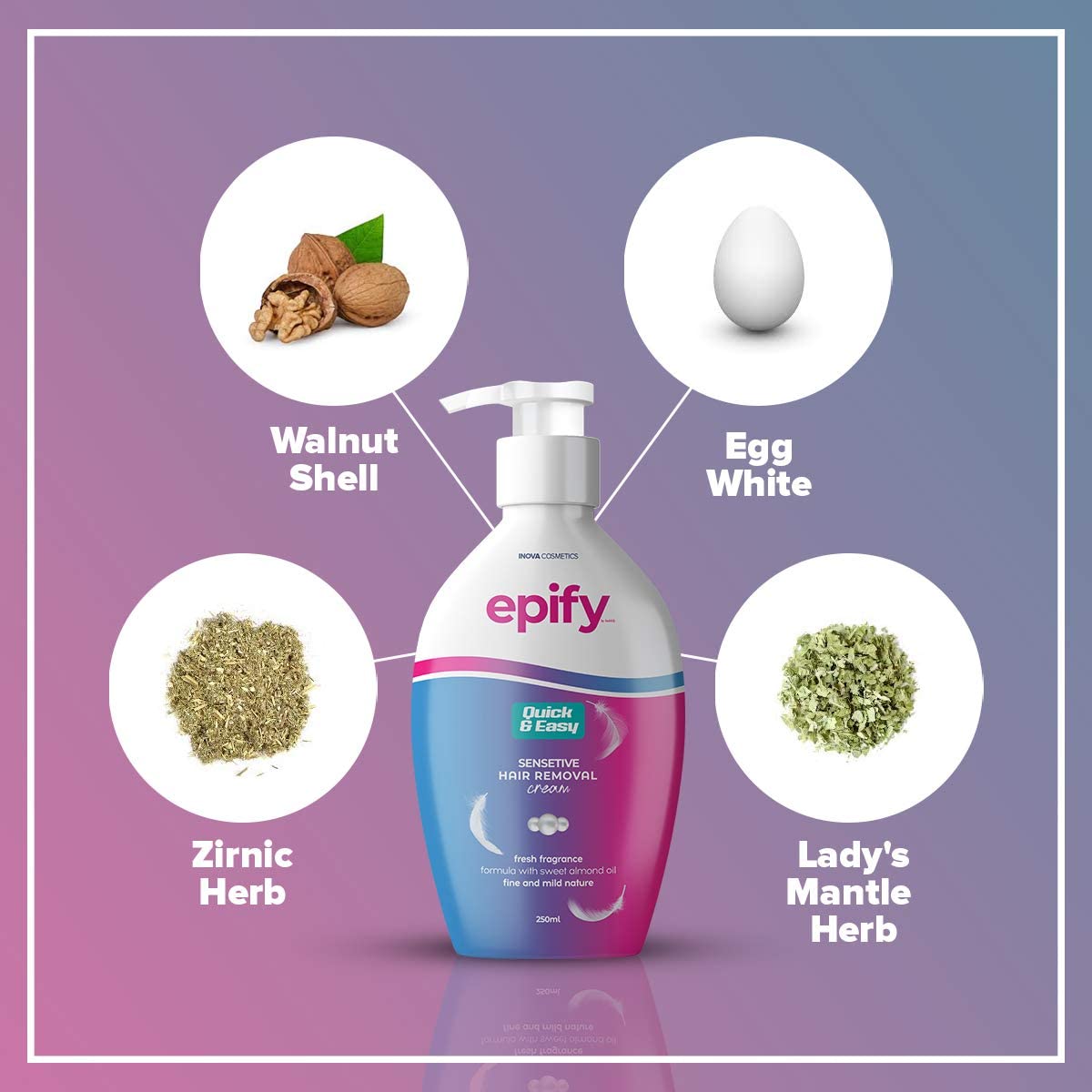 Epify egg-white hair adherence shows easy removal from follicles.