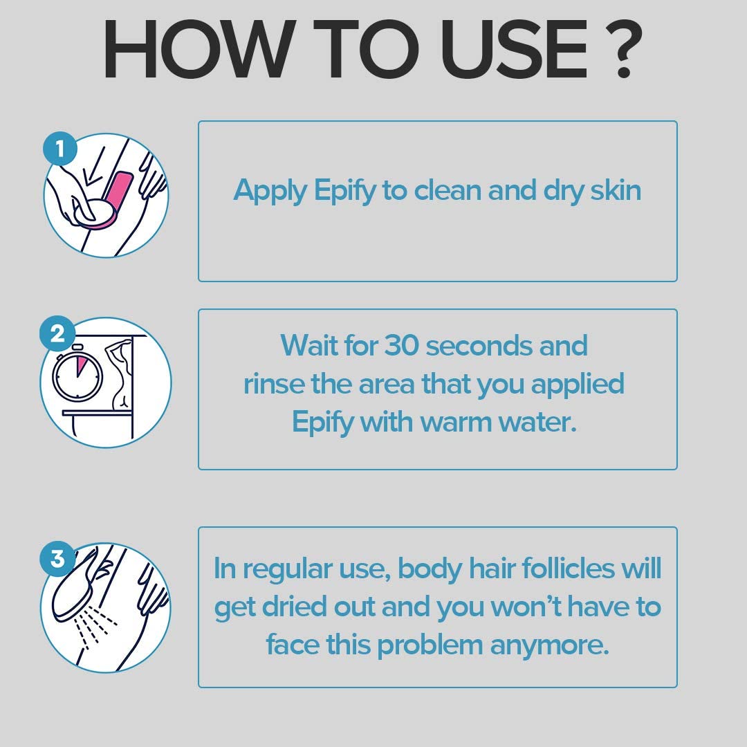 Epify sensitive-skin formula close-up suggesting gentleness for all skin types.