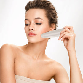 Epilady Esthetic wand removes facial peach fuzz for a luminous look.