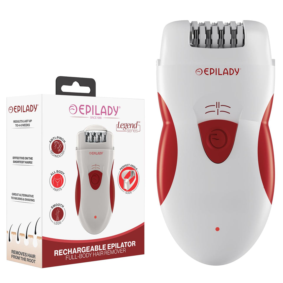Epilady Legend 4 cordless epilator for convenient home hair removal.