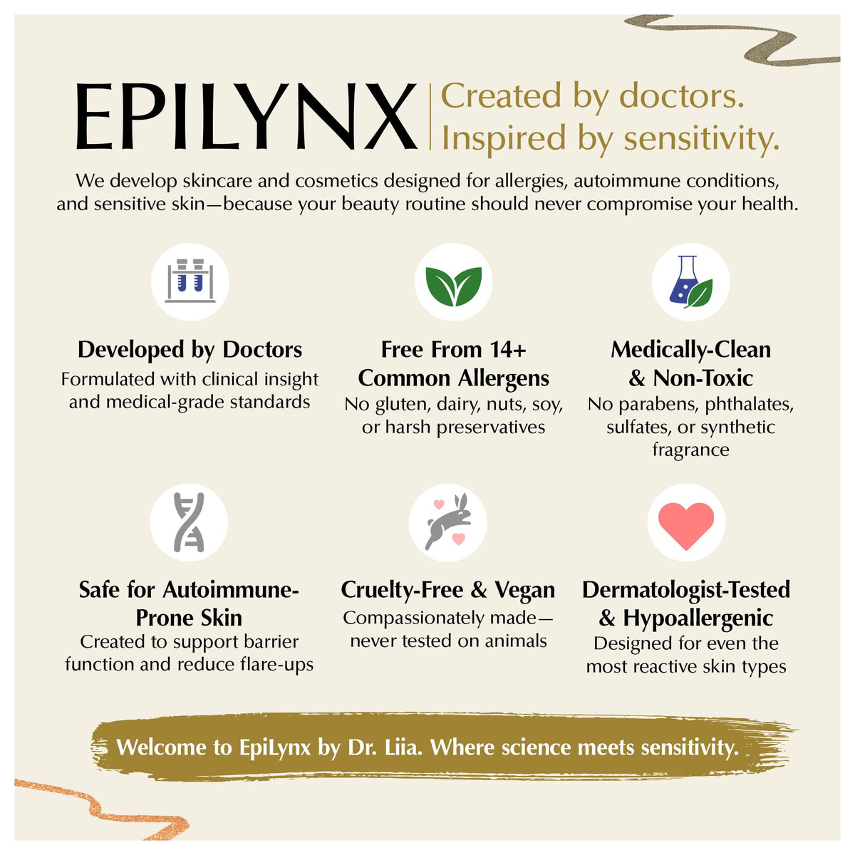 EPILYNX eye-shot reveals clean, crisp eyeliner edge