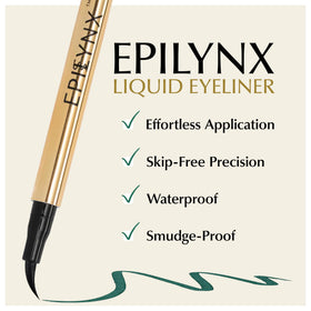 EPILYNX fine brush tip close-up showing crisp edge
