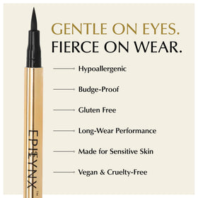 EPILYNX quick-dry finish provides transfer-proof lines.