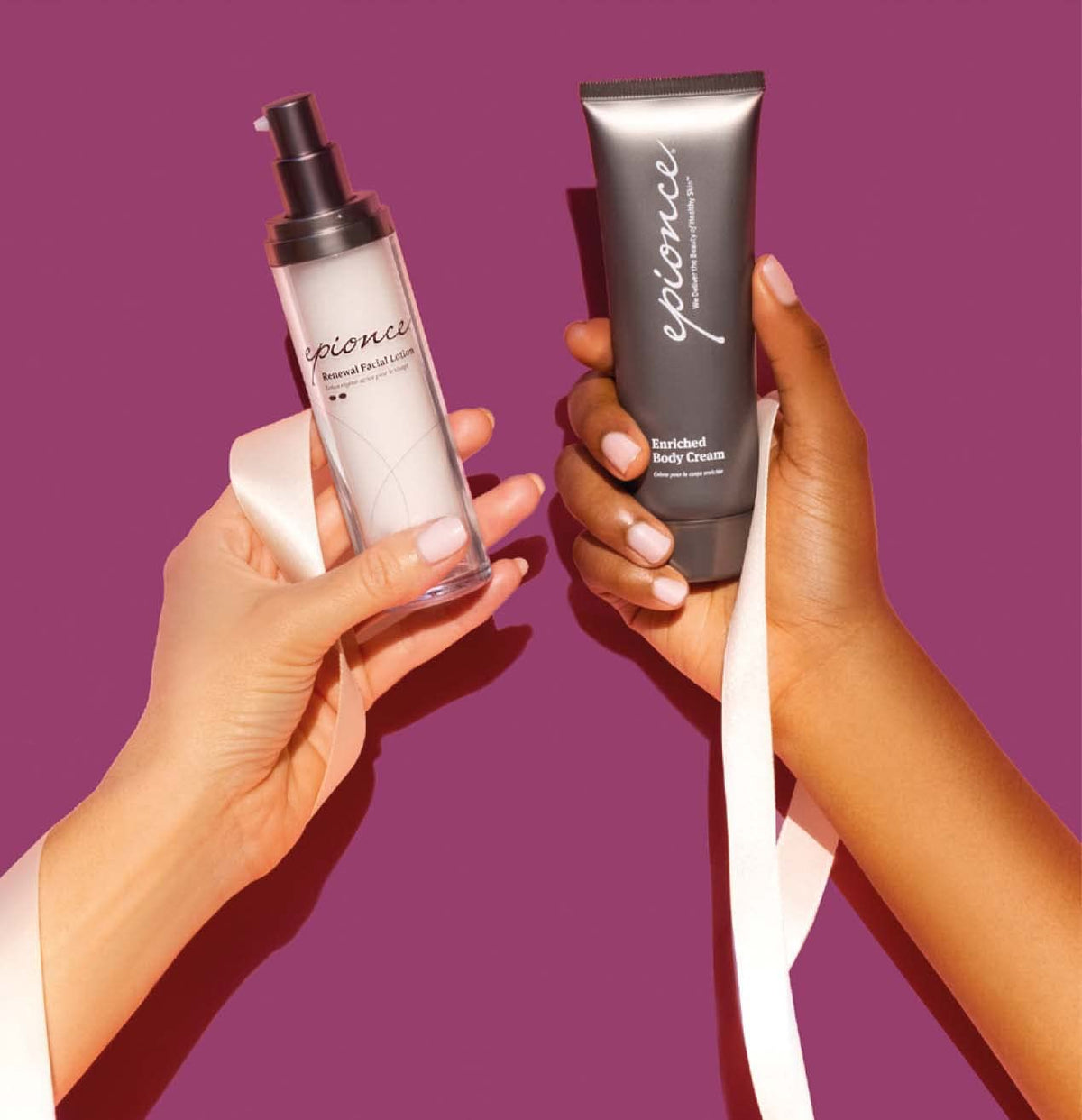 Epionce Enriched Body Cream suitable for all skin types.