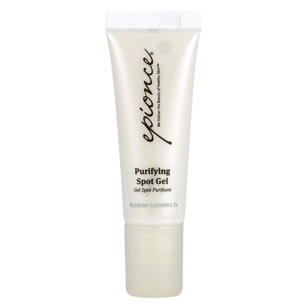 Epionce Purifying Spot Gel bottle for targeted blemish care and quick application