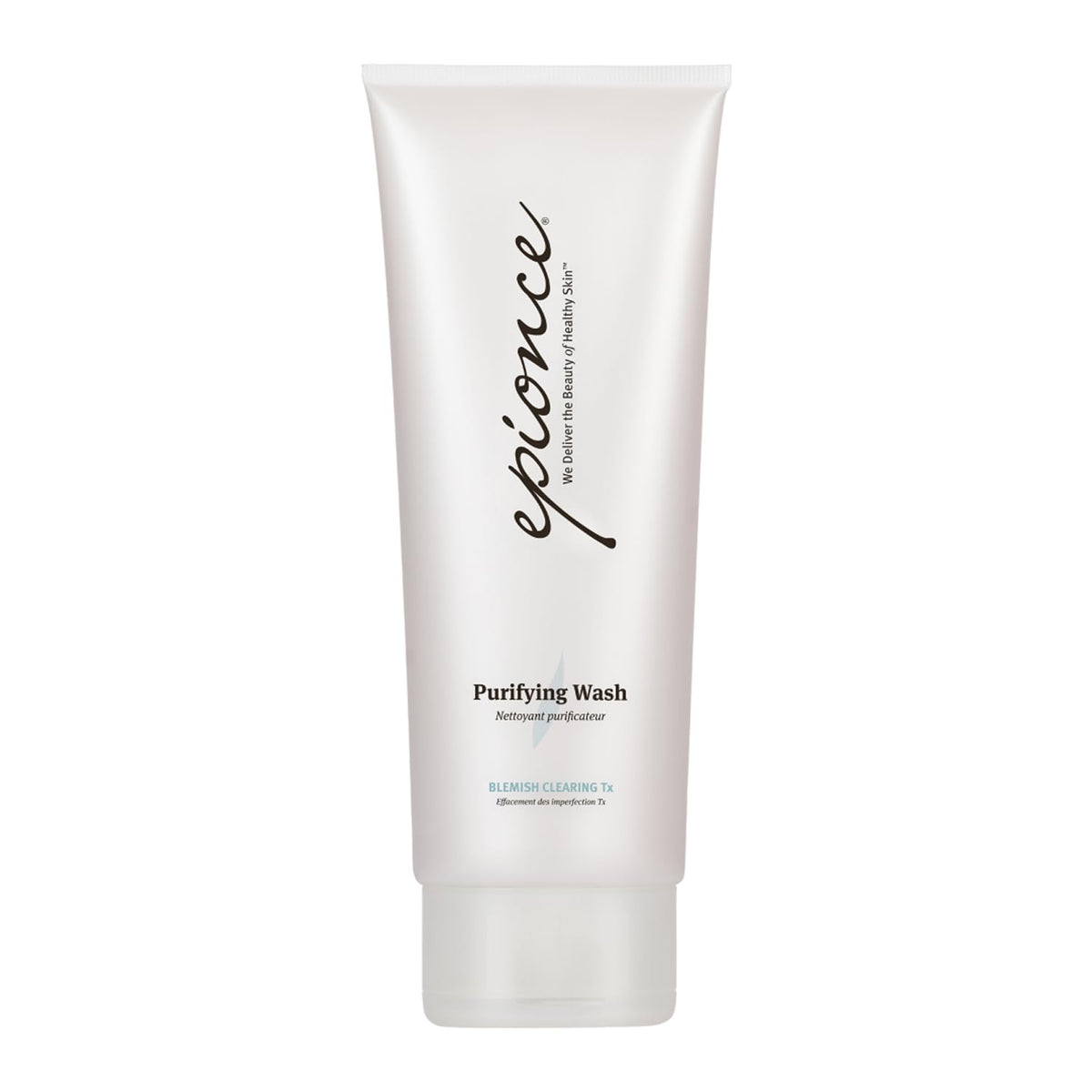 Epionce Purifying Wash bottle pump for quick daily cleansing of face and body