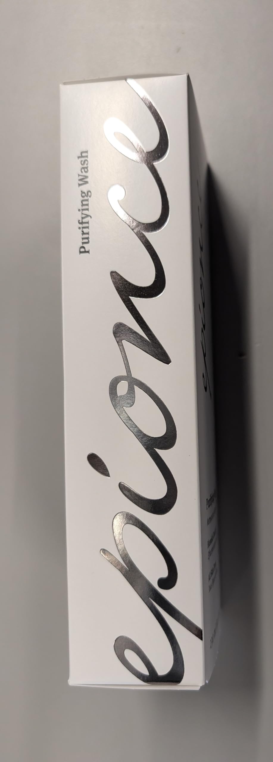 Epionce Purifying Wash used on the face and body during cleansing routine