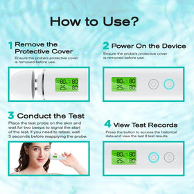EpixCare Skin Hydration Monitor portable design for travel checks