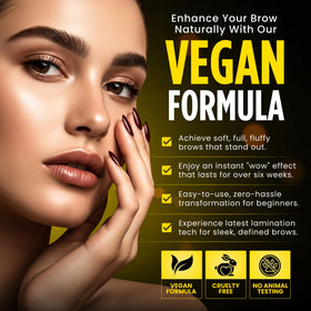 Epocha Brow Lamination Kit features a five-step process for professional results.