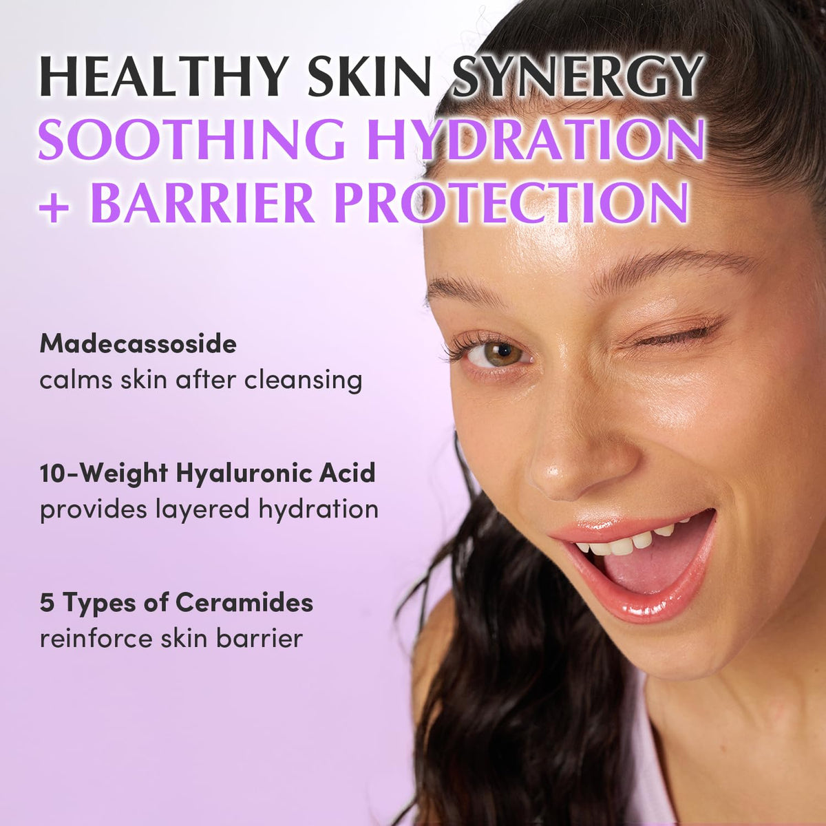 EQQUALBERRY green protease enzymes sweeping away dead skin lightly.