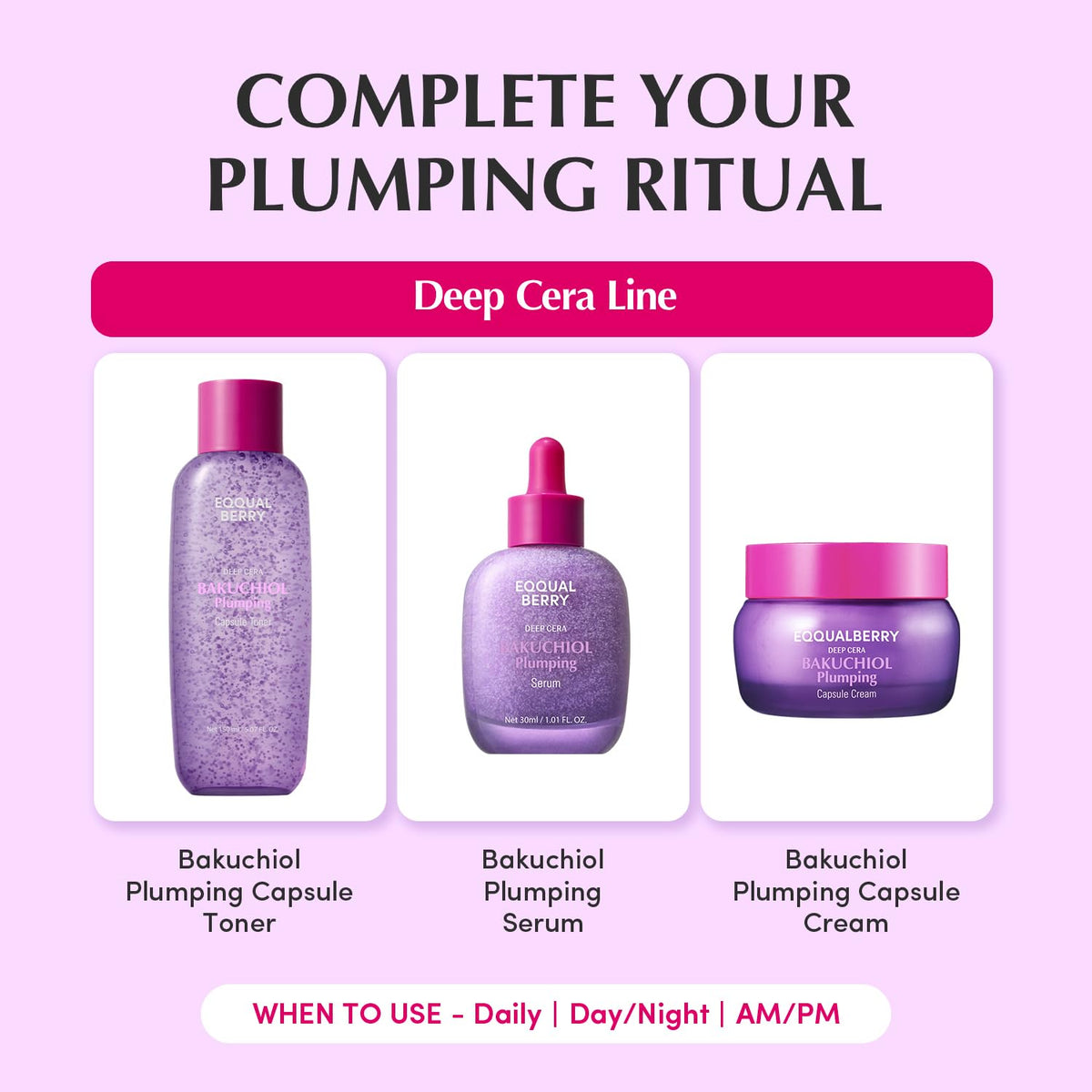 EQQUALBERRY hydrated glow after use.