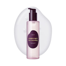 EQQUALBERRY Purple Rice cleansing oil bottle for pore refinement