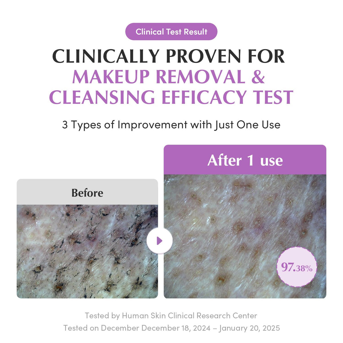 EQQUALBERRY rinse-off oil leaving hydrated skin after cleansing