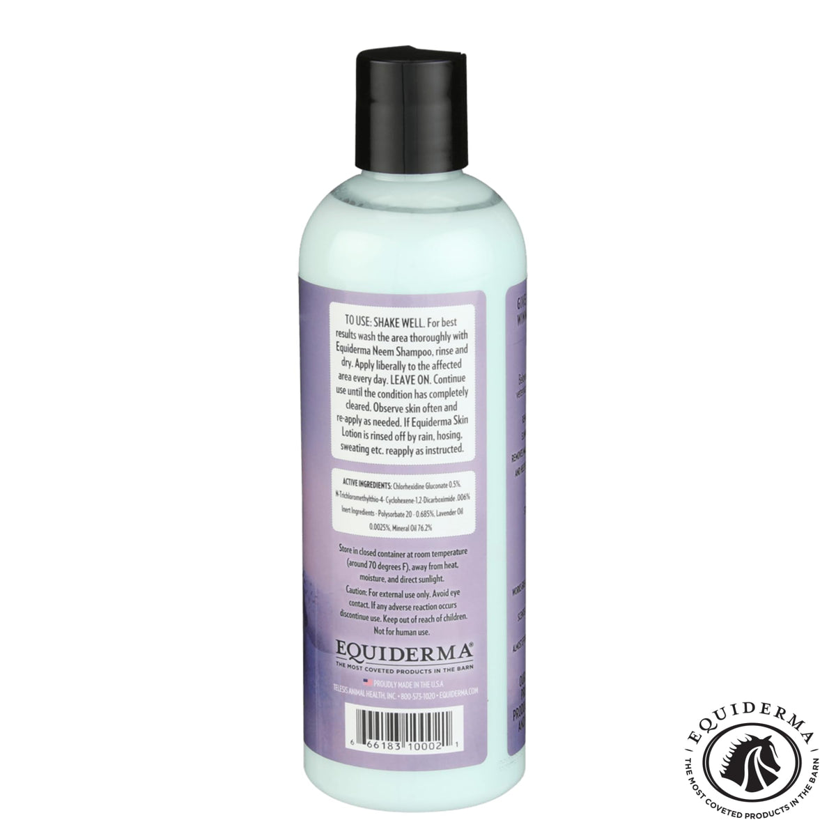 EQUIDERMA midline irritation care helps calm sensitive belly areas.