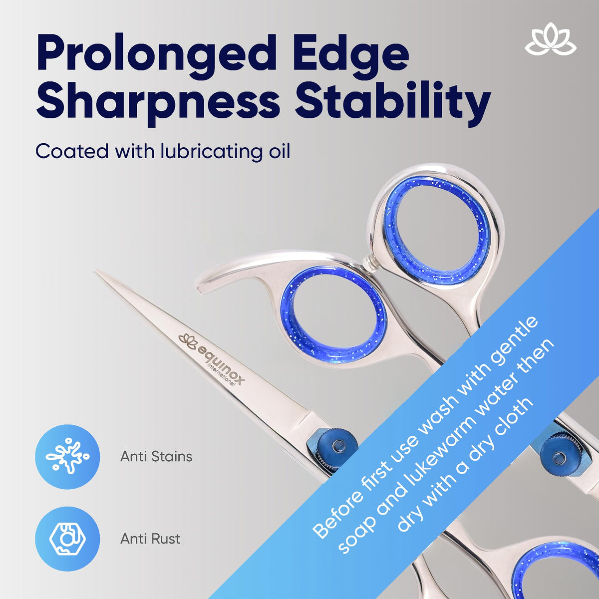 Equinox Razor Edge tension-adjustment screw allows tailored blade tension for smoother cuts.