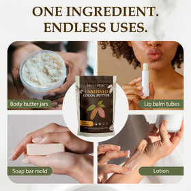 Era of Nature Cocoa Butter packaging in resealable pouch.