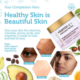 Era Organics Advanced Vitamin C Face Cream packaging box highlighting eco-friendly packaging