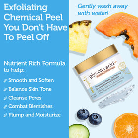 Era Organics Glycolic Acid Peel pore refinement emphasis.