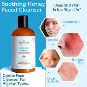 Era Organics Manuka Honey Face Wash honey focus highlights natural moisture and soothing properties