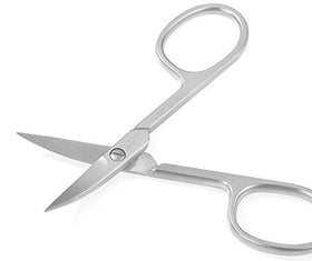 Erbe INOX matte finish nail scissors offer durable, rust-resistant grooming.