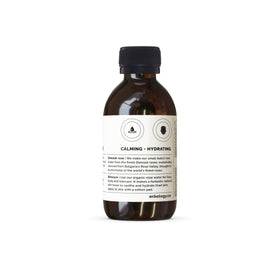 Erbology Rose Water toner use, gentle for skin care routines.