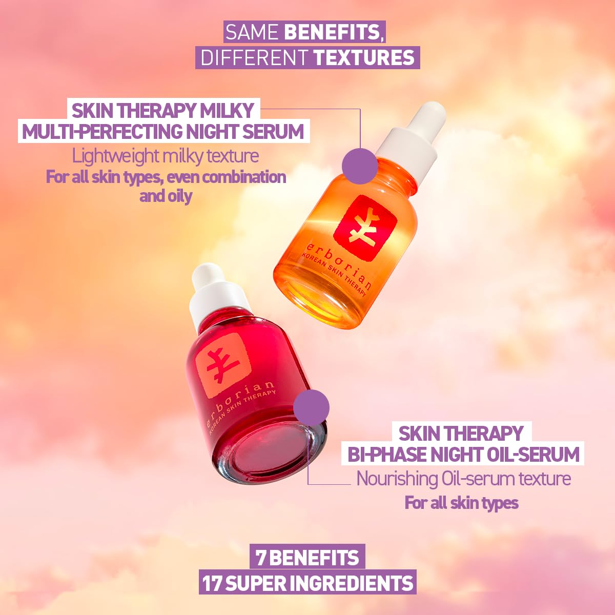 Applying serum with a light massage for quick absorption
