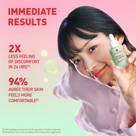 Erborian Centella Red Serum routine shot demonstrating daily skincare steps