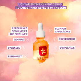 Two-phase milky serum being blended to activate formula