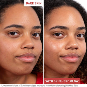 Erborian Skin Hero Glow glass skin look with long-lasting hydration