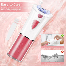 ERDFCV easy-clean head rinses under running water
