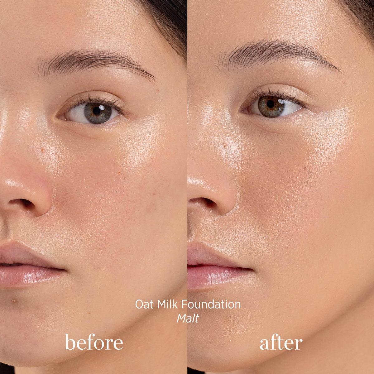 Buildable coverage swatch demonstrates medium-to-full options with Ere Perez.