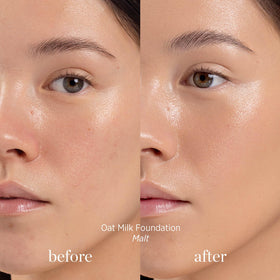 Buildable coverage swatch demonstrates medium-to-full options with Ere Perez.