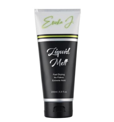 Ericka J Liquid Melt Gel shows glue-less lace-front hold for wigs