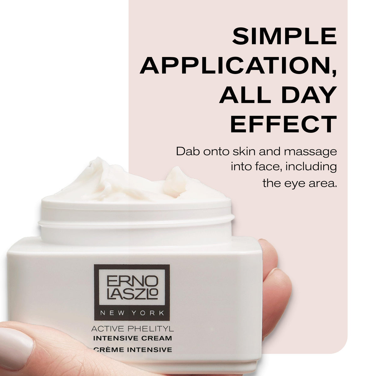 Erno Laszlo lanolin ingredient detail showing protective barrier benefits.