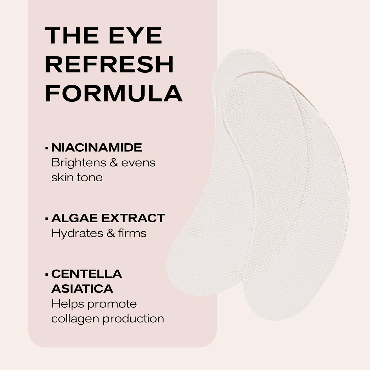 Applied Erno Laszlo eye mask patch resting under-eye for cooling effect