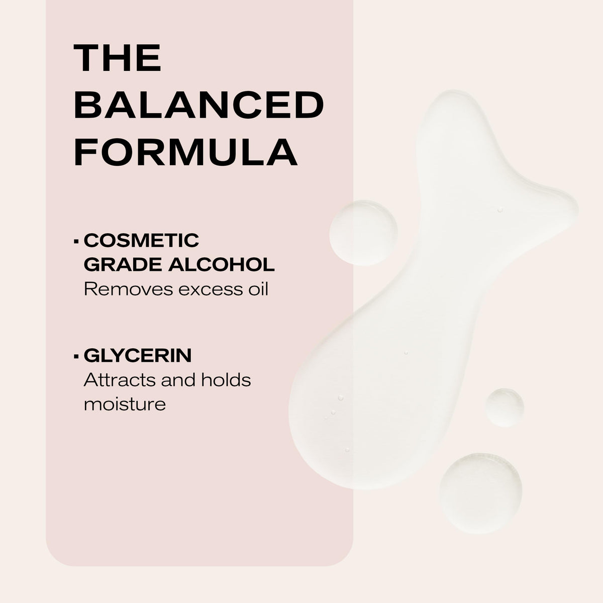 Erno Laszlo Toner delivering a matte finish on the skin for shine reduction.