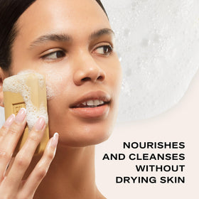 Erno Laszlo Phelityl Cleansing Bar lather forming a creamy foam
