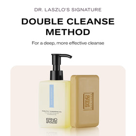 Erno Laszlo Phelityl Cleansing Bar texture with safflower oil for moisture support