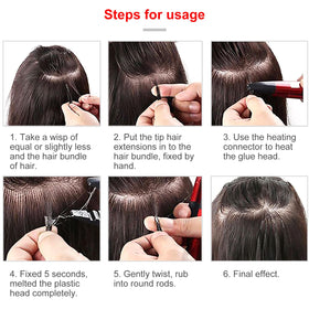 Errzom invisible attachment tool for natural look