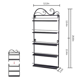 ERYTLLY space saving design clears desk and vanity clutter