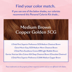 eSalon conditioner sachet to lock in shine after color
