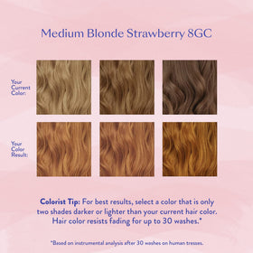 eSalon Personal Colorist Kit conditioner sachet helps soften and protect hair post-color