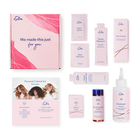 eSalon Personal Colorist Kit shampoo sachet cleanses while preserving color vibrancy