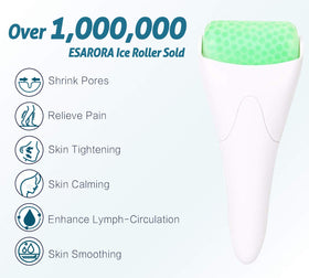 ESARORA Ice Roller targets the eye area to ease fatigue.